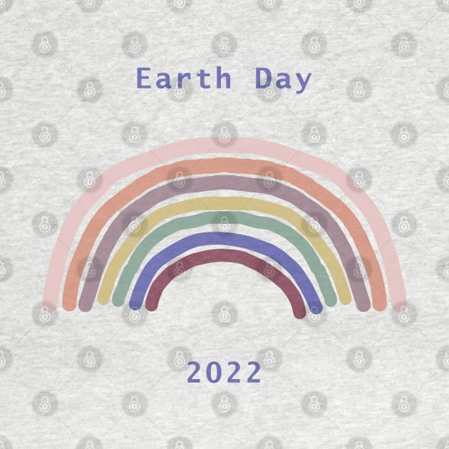 Balanced Rainbow Earth Day 2022 by ellenhenryart